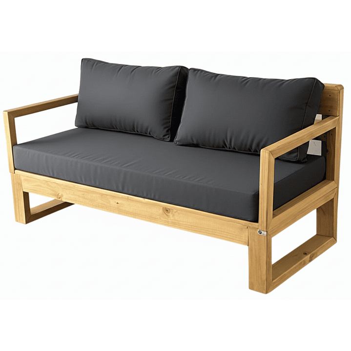 Sofá Lounge con Apoyabrazos Zen Terraza 1