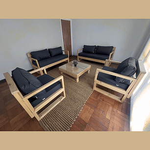 Set Sofas Loft 3 + 3 + 1 + 1 cuerpos