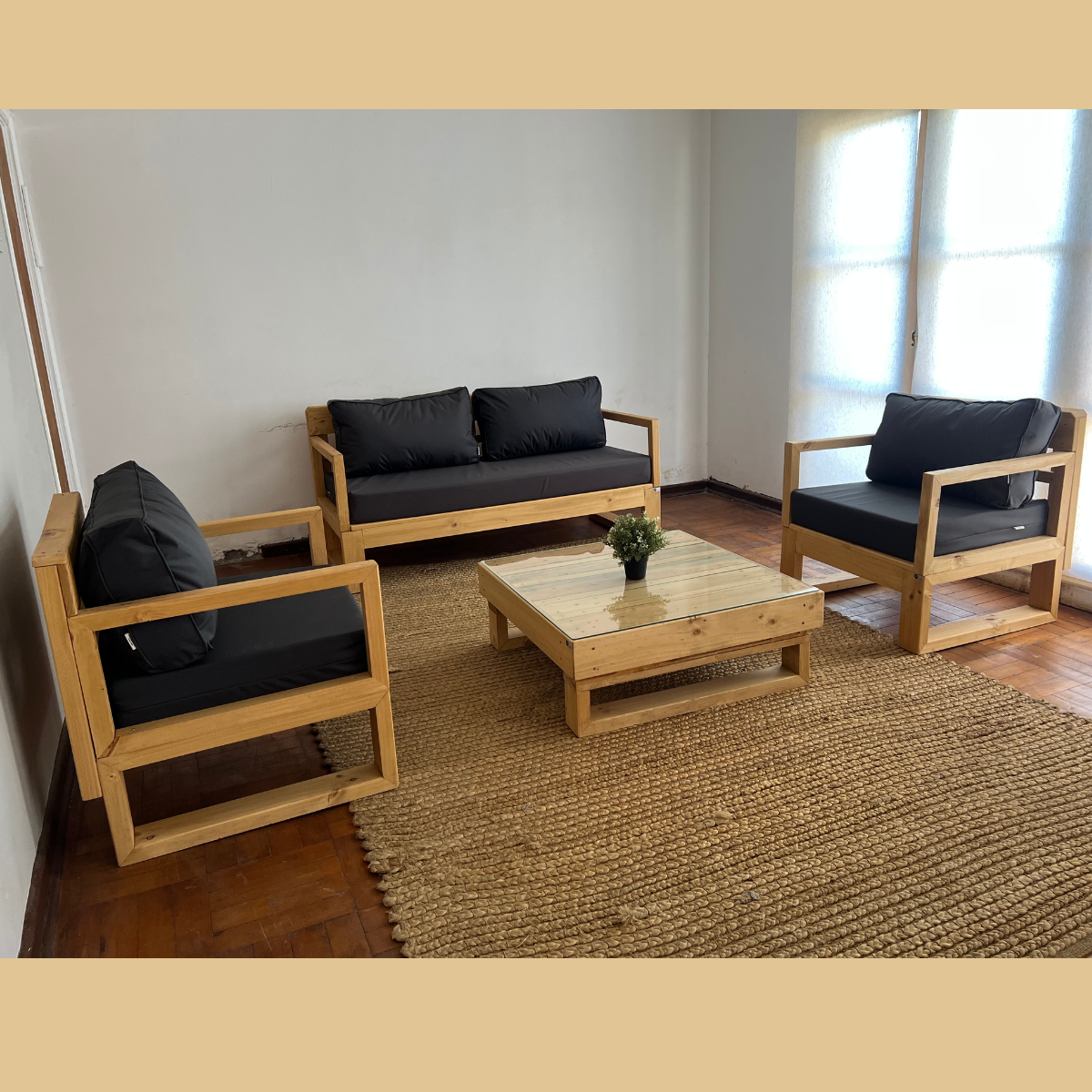 Set Sofas Loft 3 + 1 + 1 Cuerpos
