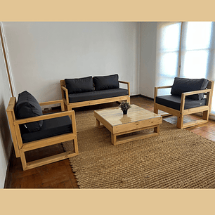 Set Sofas Loft  3 + 1 + 1 Cuerpos