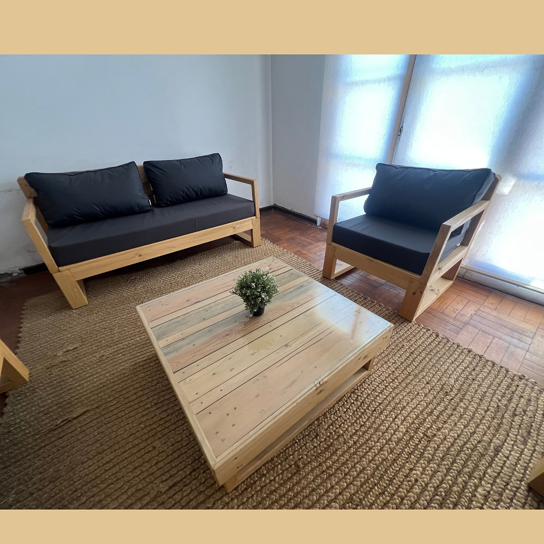 Set Sofas Loft  3 + 1  Cuerpo 2