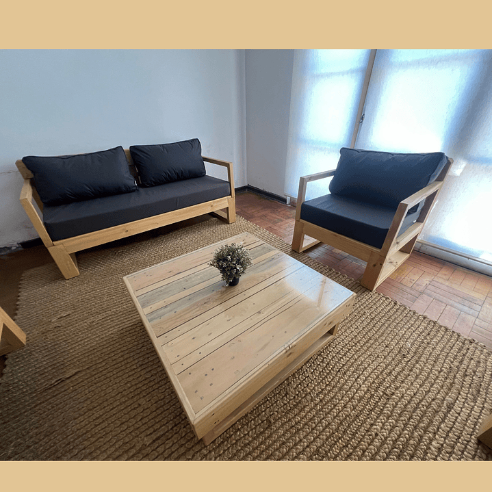 Set Sofas Loft  3 + 1  Cuerpo 2