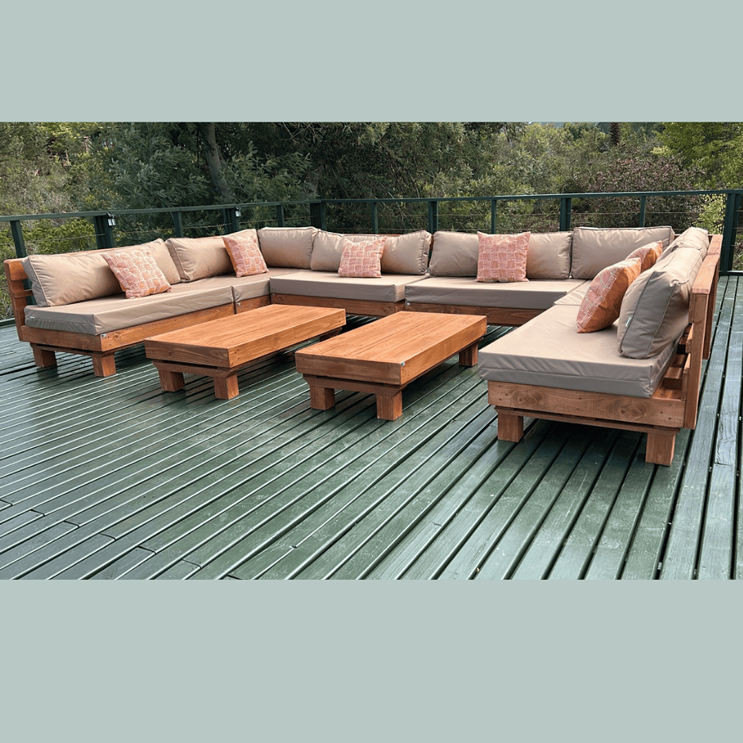 Set Seccional de Terraza 8  Piezas 2