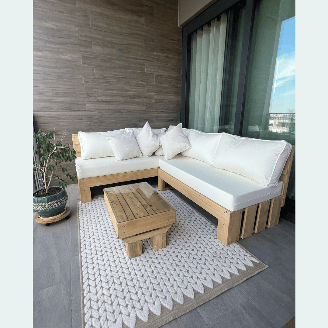 Set Terraza Para Departamento Paletstilo®  3