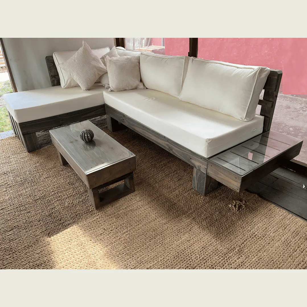 Set Seccional Living de Terraza  Oferta 1