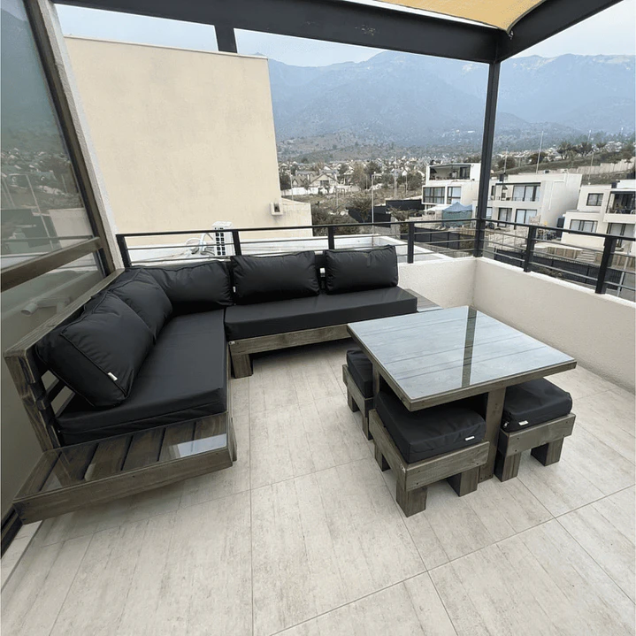 Set Seccional de Terraza 7 piezas 3
