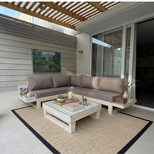 Set Seccional Terraza XL Zen