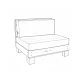 Sillón Sitial Living de Terraza - Miniatura 2