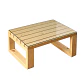 Mesa de Centro Blok 80x57 de Madera para Terraza y Living | Paletstilo® - Miniatura 4