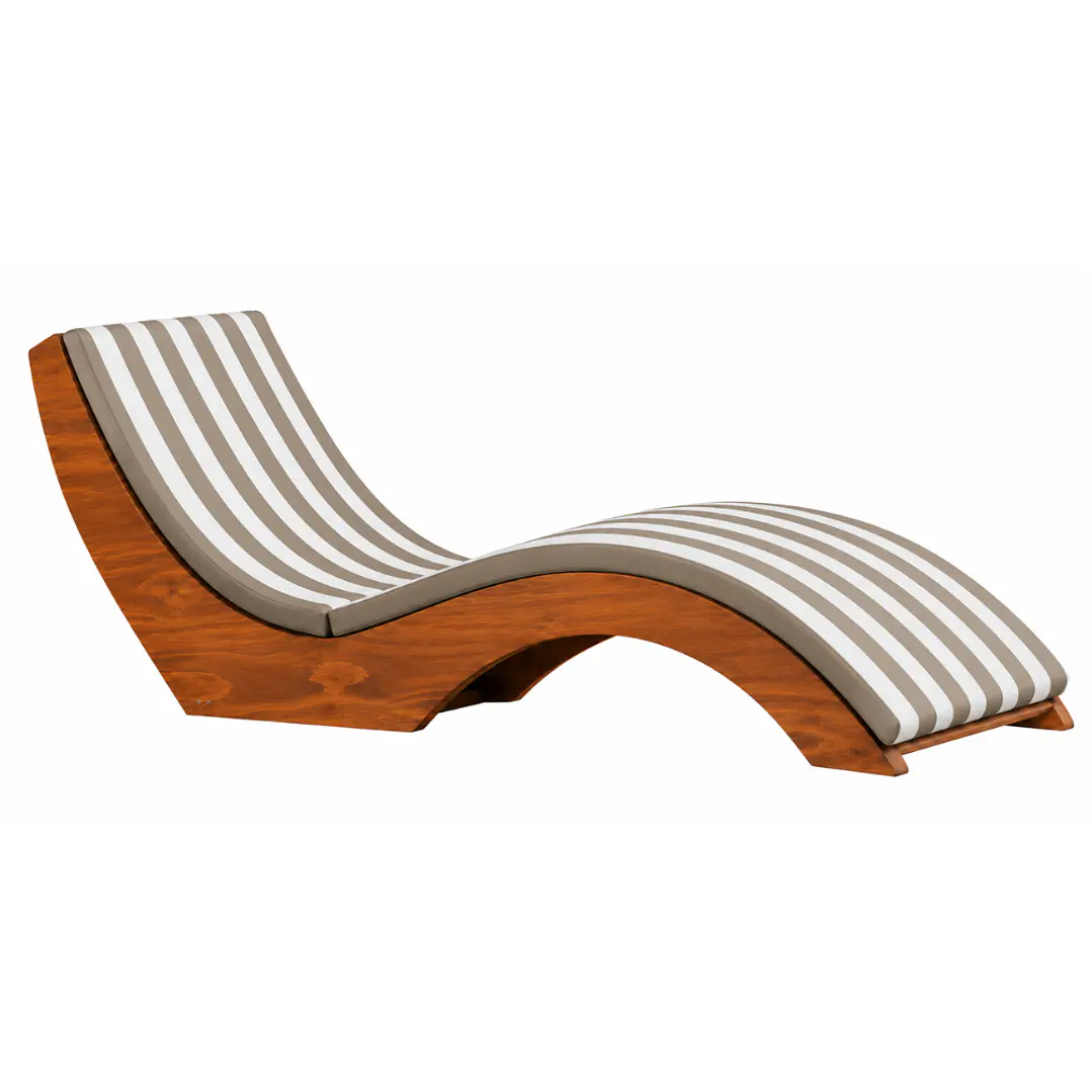 Reposera de Madera con Cojinería Paletstilo® 3