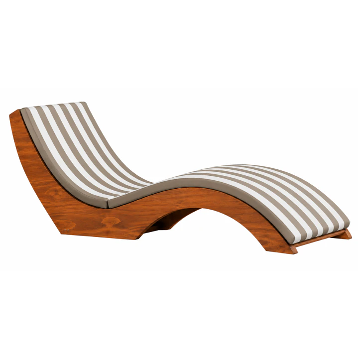 Reposera de Madera con Cojinería Paletstilo® 3