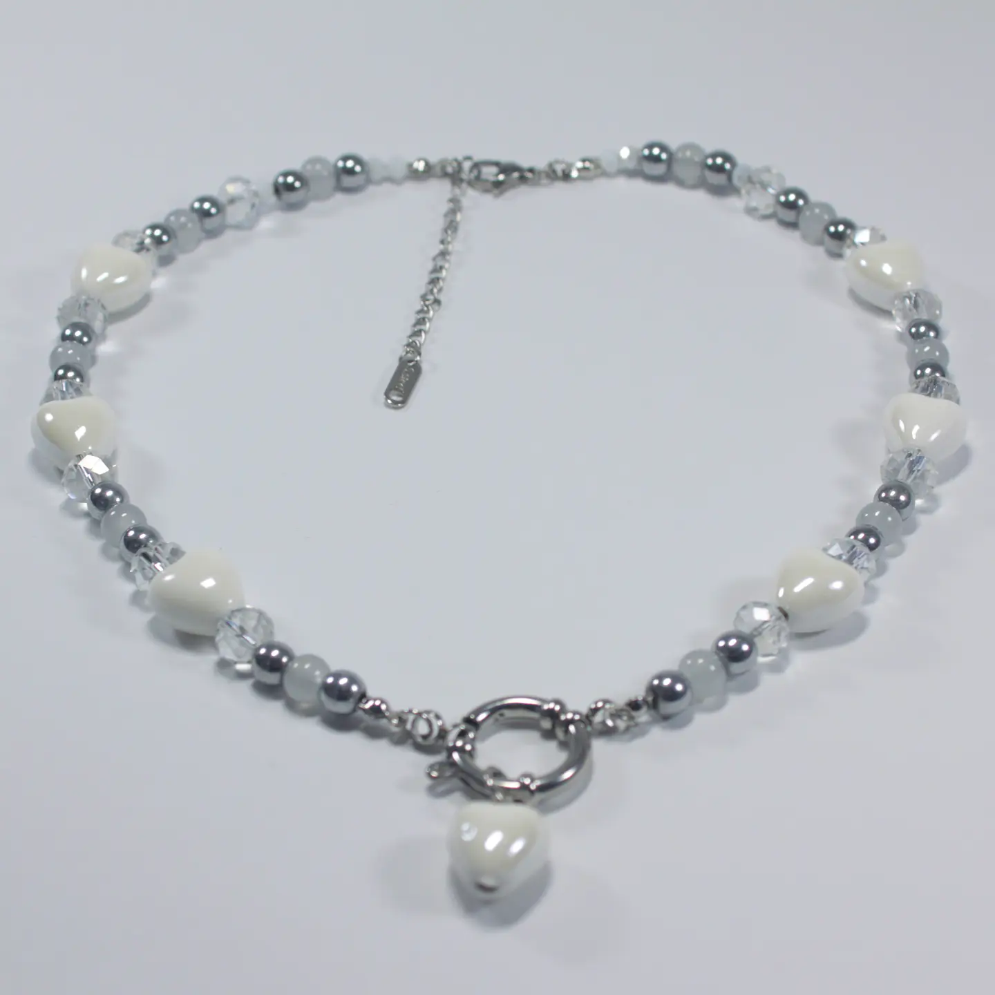 Collar Cuore Blanco 4