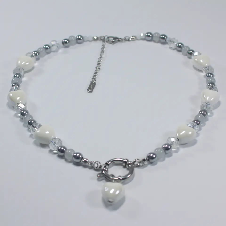 Collar Cuore Blanco 4