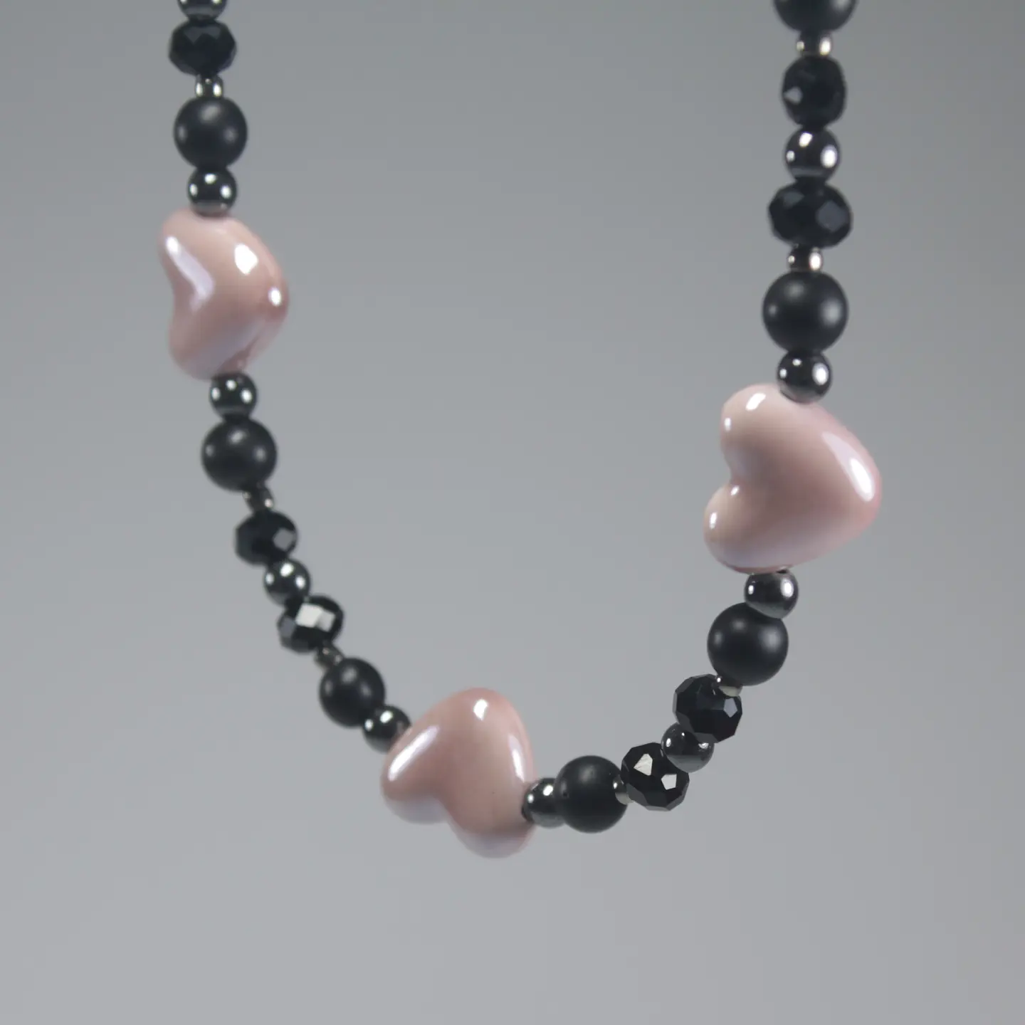 Collar Cuore Rosa N 3