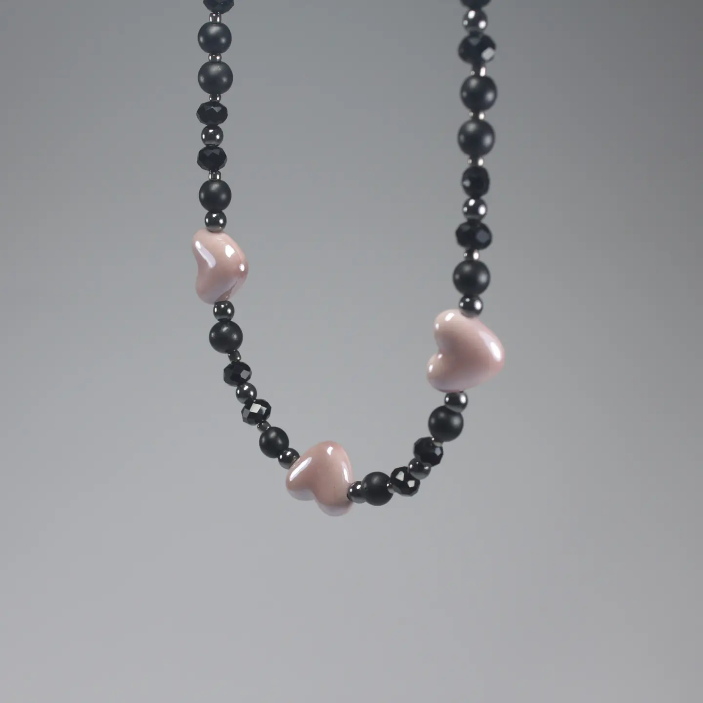 Collar Cuore Rosa N 1