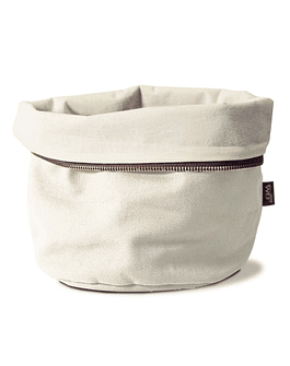 Saco de pão de algodão aquecível.