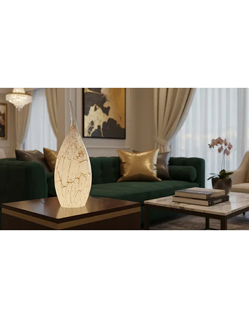 LAMPADA CASPER GOLD WHITE