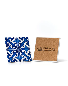Azulejo Decorativo - Azulejos de Portugal - Uva Branca & Camélia