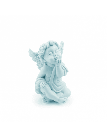 ANJO AZUL EM CERA AROMÁTICA ´BLUE LAGOON´ MANULENA