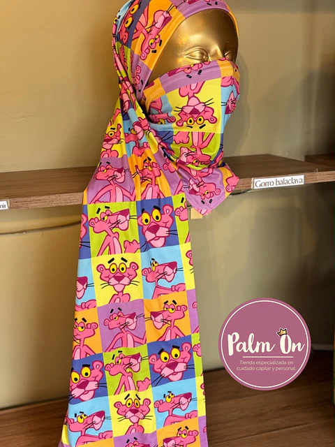 Balaclava Larga Pantera Rosa