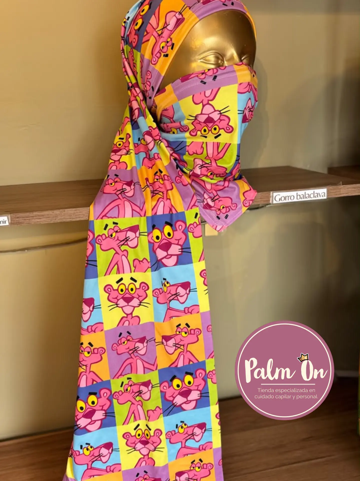 Balaclava Larga Pantera Rosa 1
