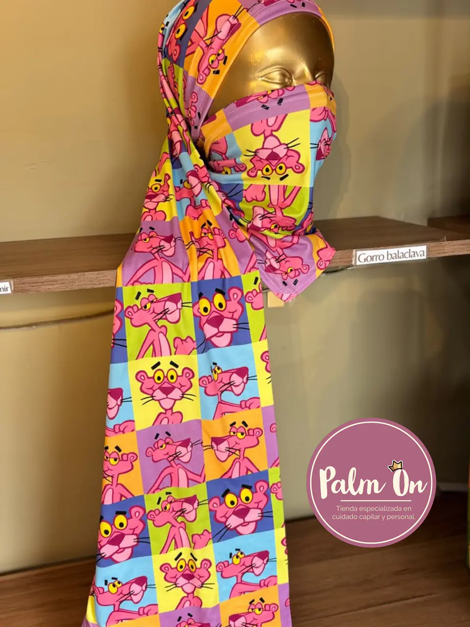 Balaclava Larga Pantera Rosa 1