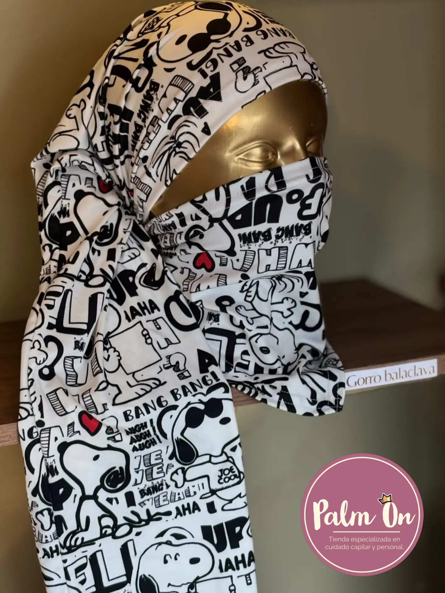 Balaclava Larga Snoopy 2