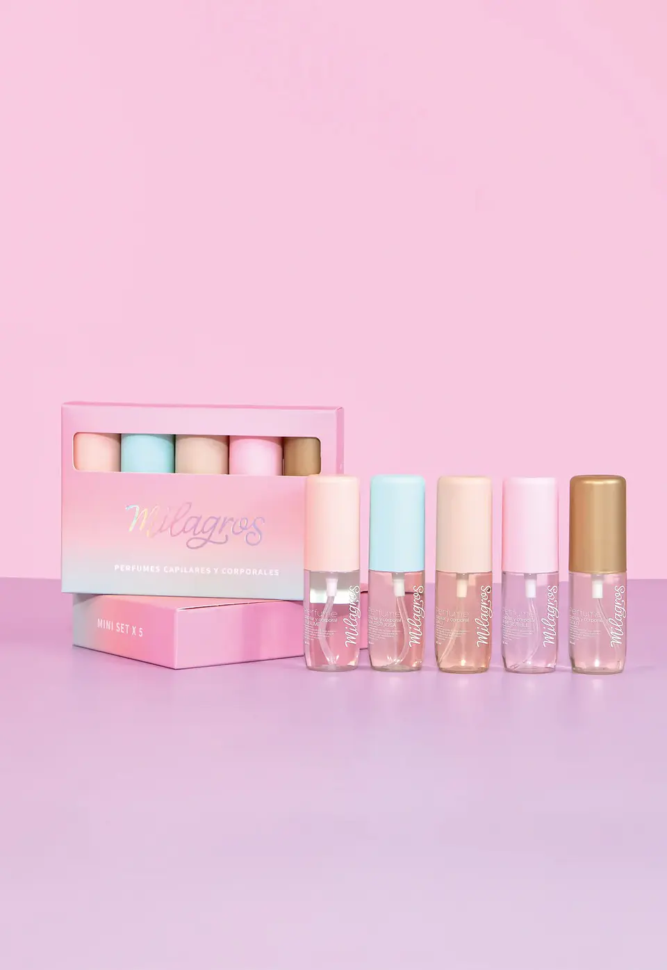 Cajita de perfumes mini milagros por 5 unidades. 1