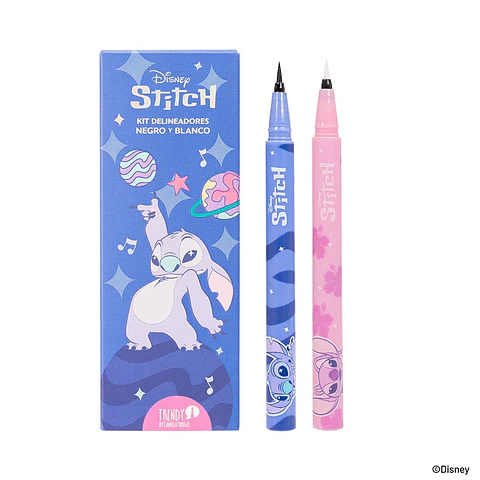 Kit delineadores stitch x 2