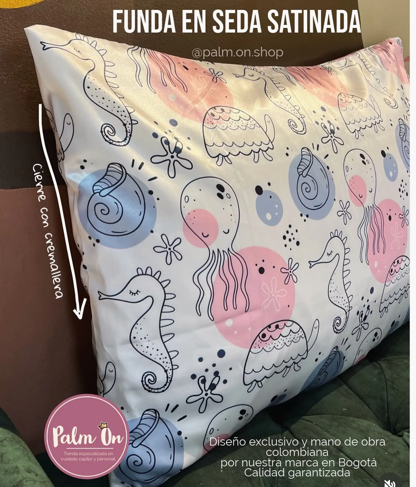 Funda en seda satinada Acuario ♡ 1