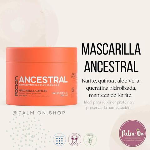 Mascarilla Ancestral POCIÓN 