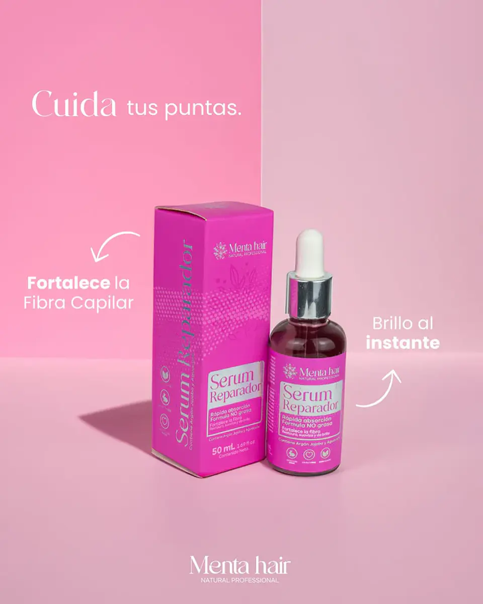 Serum Reparador X50ml Menta hair 2