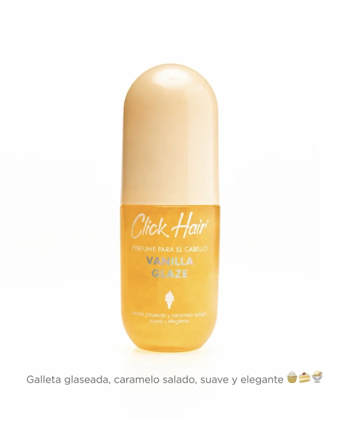 Perfume capilar con Glitter - Vanila Glaze 100ml  2