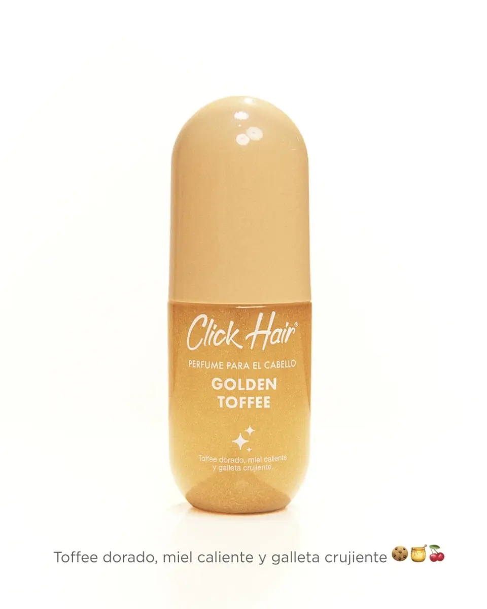 Perfume capilar con Glitter - Golden Toffee 100ml 2