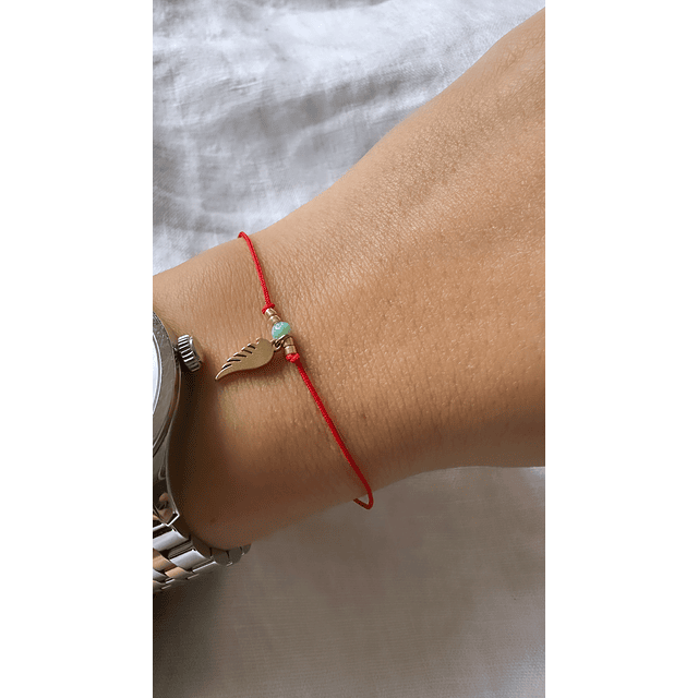 Pulsera Hilo Rojo Alita Ángel 