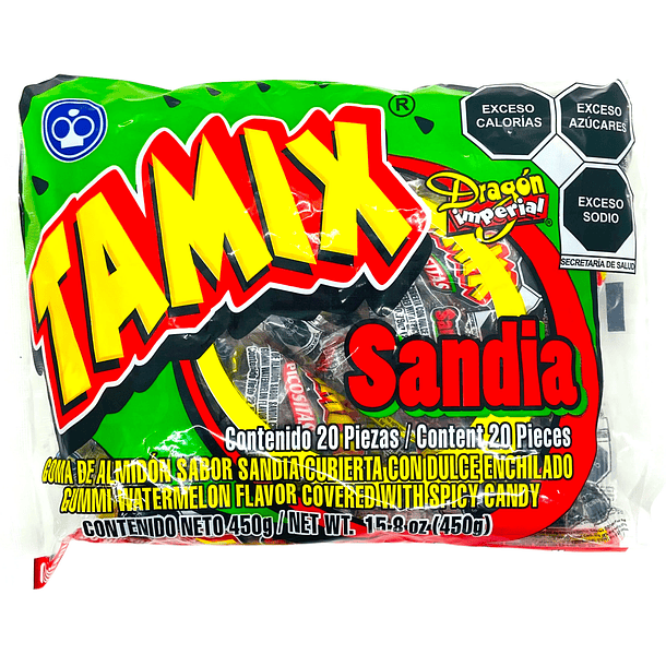 Tamix Sandía bolsa c/20 pzas 