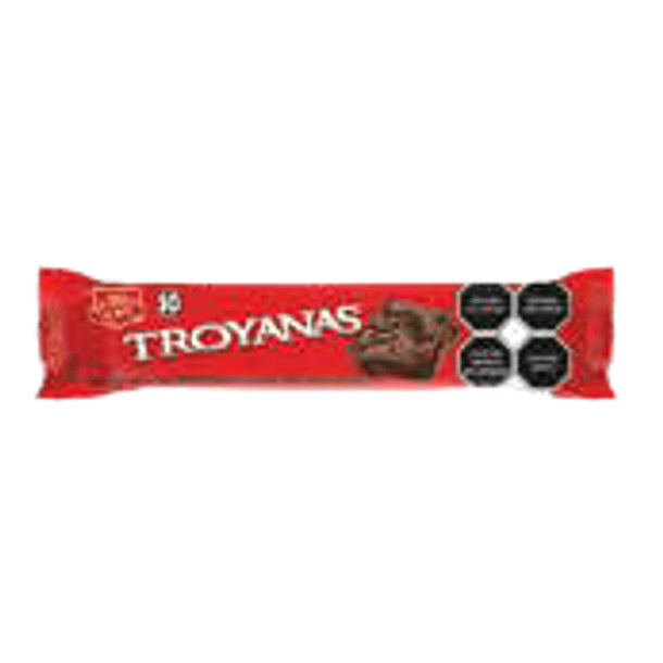 Galletas Troyanas Sabor Chocolate 80 grs 
