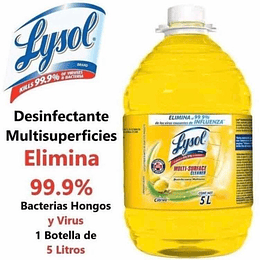 Lysol Desinfectante Liquido Limpiador 5 L 