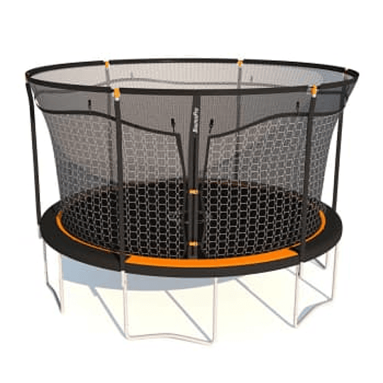 Trampolin Bounce Pro Doble Red 14ft. Profesional Uso Rudo