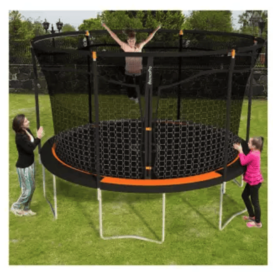 Trampolin Bounce Pro Doble Red 14ft. Profesional Uso Rudo