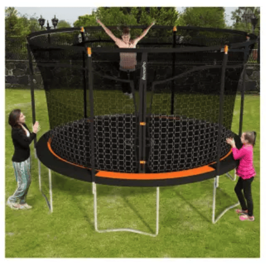 Trampolin Bounce Pro Doble Red 14ft. o 4.26 mts Profesional Uso Rudo