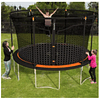 Trampolin Bounce Pro Doble Red 14ft. o 4.26 mts Profesional Uso Rudo