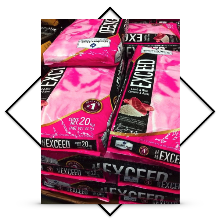 Croquetas Members Mark Exceed Cordero Y Arroz 20 Kg