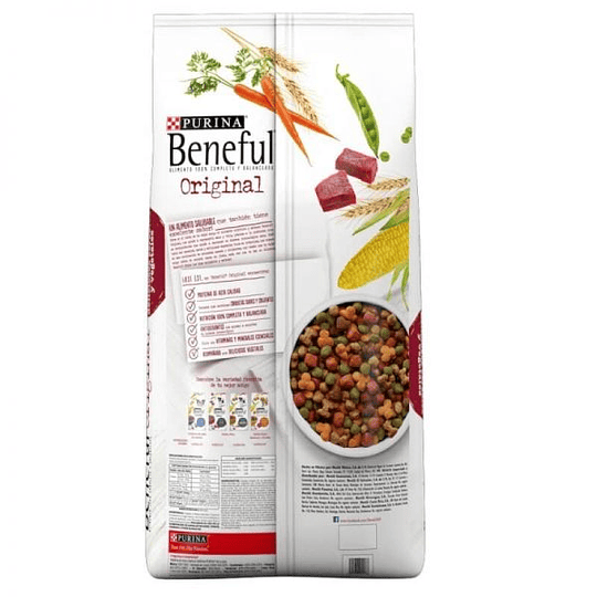 Alimento para perro adulto Croquetas Beneful Purina Carne...