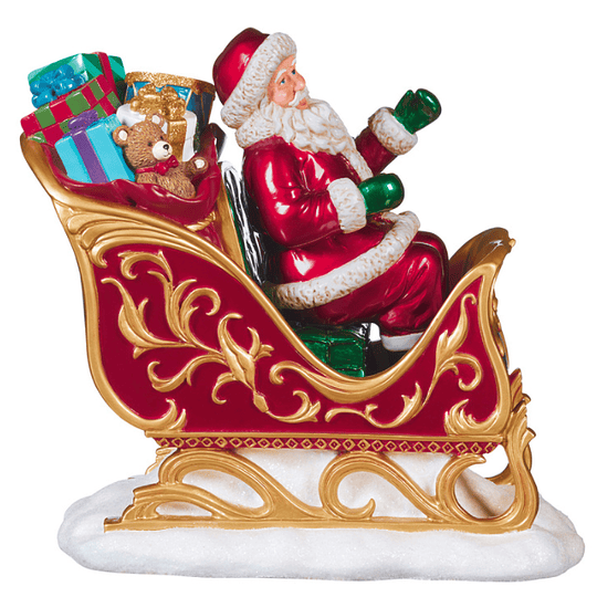 Santa Claus con sus dos Renos de Navidad Simplemente PRECIOSO!!!