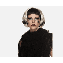 Peluca Lady Gaga Dos Tonos