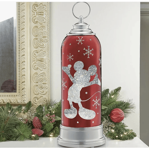 Lámpara Navideña Edición Especial Mickey Mouse Color Rojo