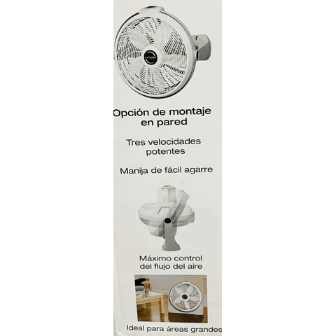 Abanico Ventilador Lasko Cyclone 20 PuLG. Piso Y Empotrable