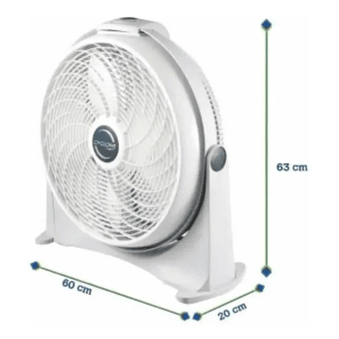 Abanico Ventilador Lasko Cyclone 20 PuLG. Piso Y Empotrable