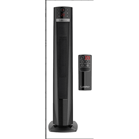 Calefactor Cerámico En Torre Lasko Ct32791m De Torre 32 PuLG. Con Control Remoto